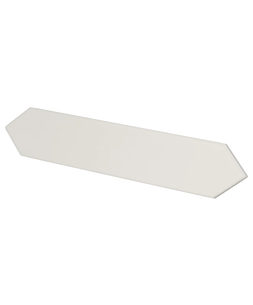 Carrelage Lanse White 5x25 cm - vue latérale du carreau