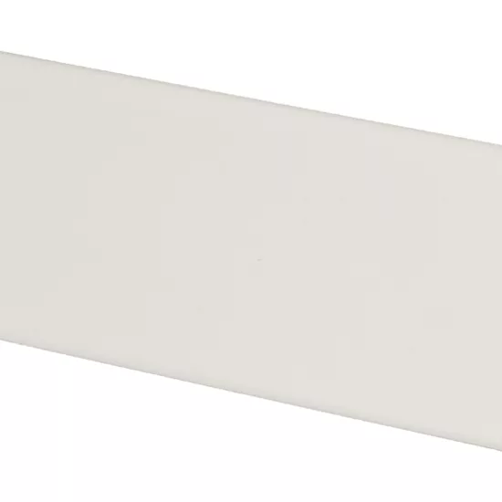 Carrelage Lanse White 5x25 cm - vue latérale du carreau