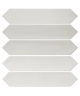 Carrelage Lanse White 5x25 cm - détail du carreau