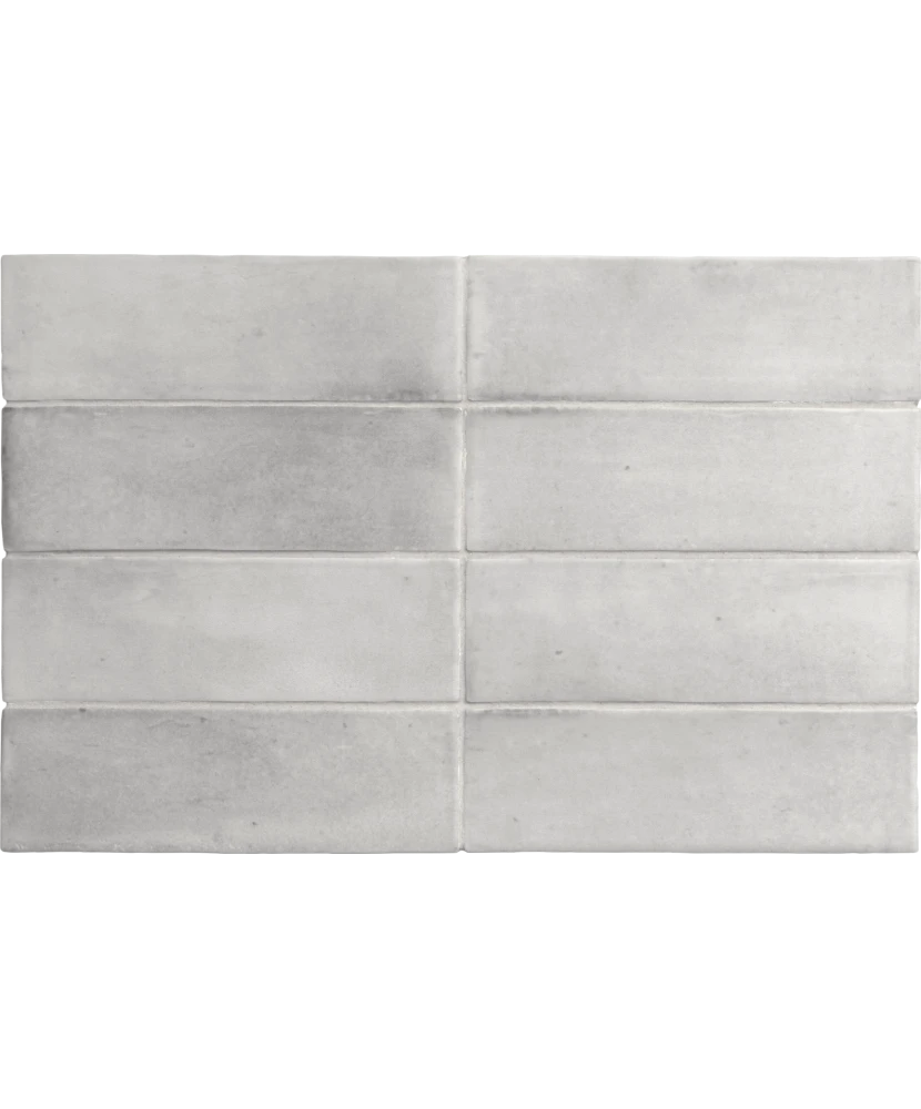 Carrelage Coco Amber Grey Mat 5x15 cm - panneau de carreaux