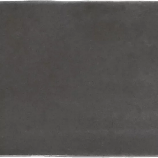 Carrelage Coco Black Hat Mat 5x15 cm - vue de face du carreau