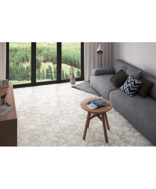 Bardiglio Hexagon Light Matt 17.5x20 cm - carrelage NAIS - image 4