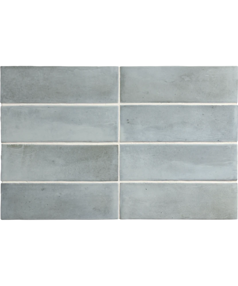 Carrelage Coco Blue Grass Mat 5x15 cm - panneau de carreaux