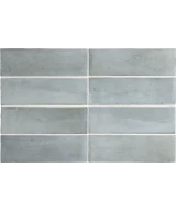 Carrelage Coco Blue Grass Mat 5x15 cm - panneau de carreaux