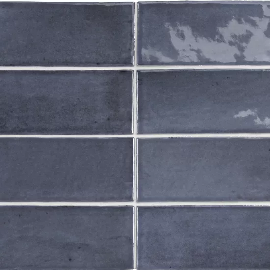 Carrelage Coco Blue Night 5x15 cm - détail du carreau