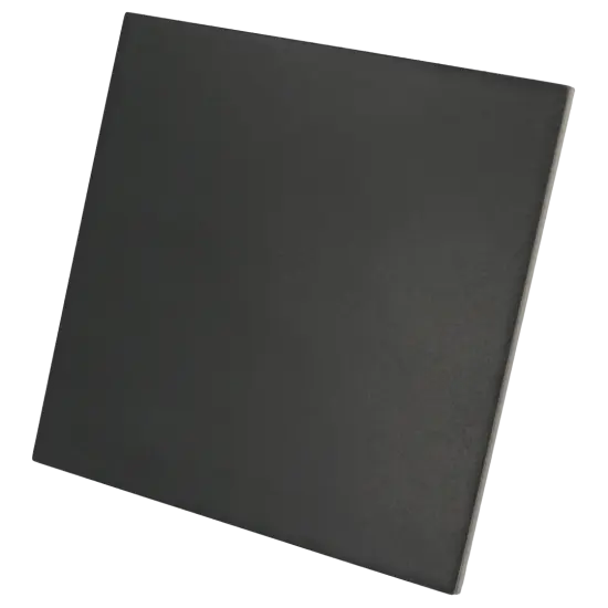 Carrelage Caprice Black 20x20 cm - vue latérale du carreau