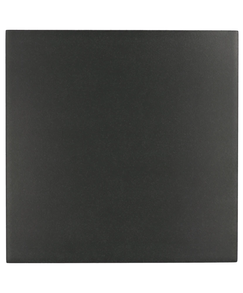 Carrelage Caprice Black 20x20 cm - vue de face du carreau