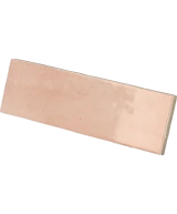 Carrelage Coco Orchard Pink 5x15 cm - vue latérale du carreau
