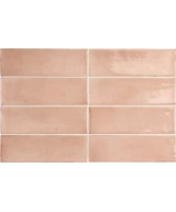 Carrelage Coco Orchard Pink 5x15 cm - panneau de carreaux