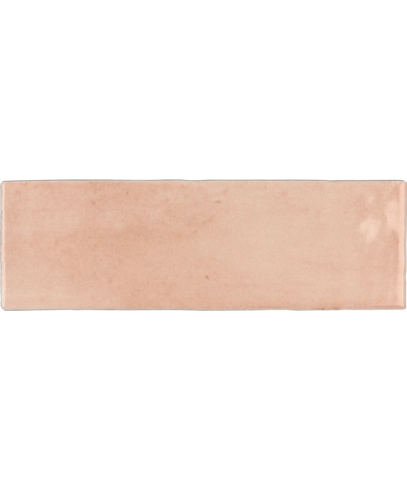 Carrelage Coco Orchard Pink 5x15 cm - vue de face du carreau
