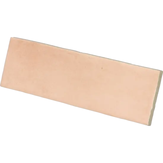 Carrelage Coco Orchard Pink Mat 5x15 cm - vue latérale du carreau