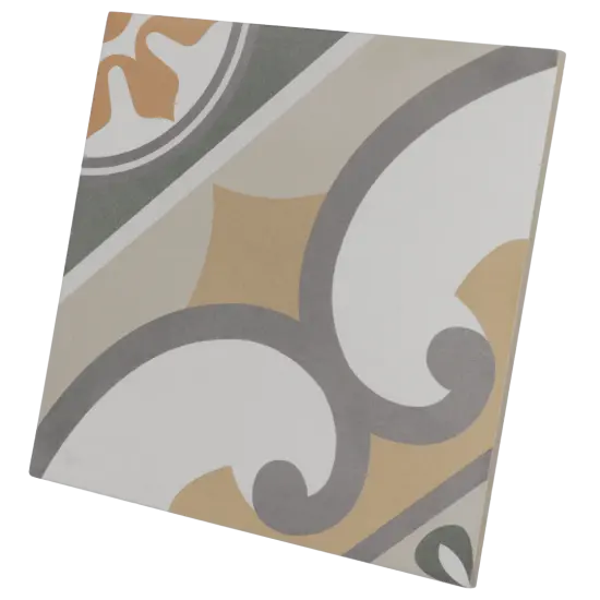 Carrelage Caprice Burgundy 20x20 cm, format 20 x 20 cm, collection Caprice, finition mat