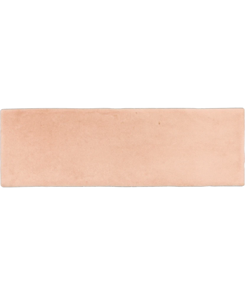Carrelage Coco Orchard Pink Mat 5x15 cm - vue de face du carreau