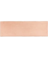 Carrelage Coco Orchard Pink Mat 5x15 cm - vue de face du carreau