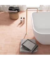 Carrelage Coco Orchard Pink Mat 5x15 cm - vue d’ambiance 3