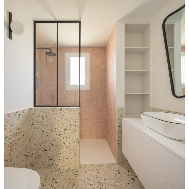 Coco Orchard Pink Matt 5x15 cm - carrelage NAIS - image 9