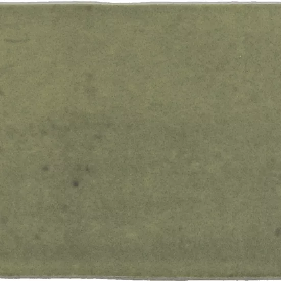 Carrelage Coco Verd Mat 5x15 cm - vue de face du carreau