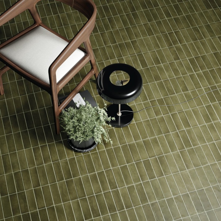 Coco Verd Matt 5x15 cm - carrelage NAIS - image 4