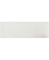 Carrelage Coco White 5x15 cm - vue de face du carreau