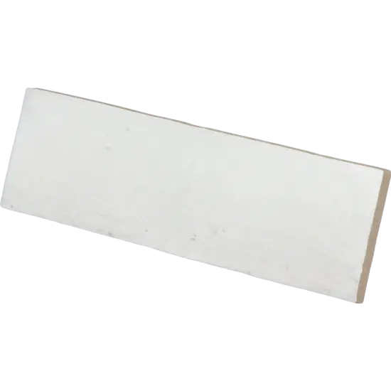 Carrelage Coco White Mat 5x15 cm - vue latérale du carreau