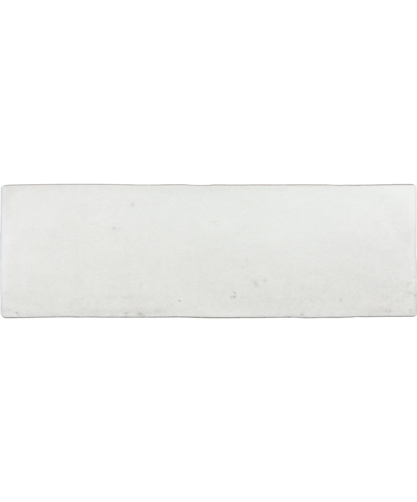 Carrelage Coco White Mat 5x15 cm - vue de face du carreau