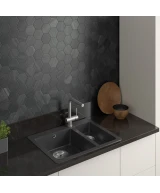 Carrelage Lithos Dark 11,6x10,1 cm - vue d’ambiance 2