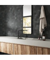 Carrelage Lithos Dark 11,6x10,1 cm - vue d’ambiance 4