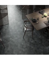 Carrelage Lithos Dark 11,6x10,1 cm - vue d’ambiance 9