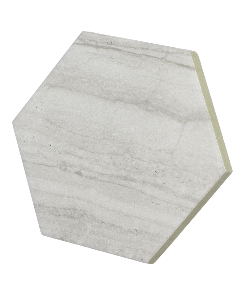 Carrelage Lithos Grey 11,6x10,1 cm - détail du carreau