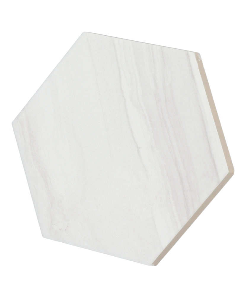 Carrelage Lithos White 11,6x10,1 cm - détail du carreau