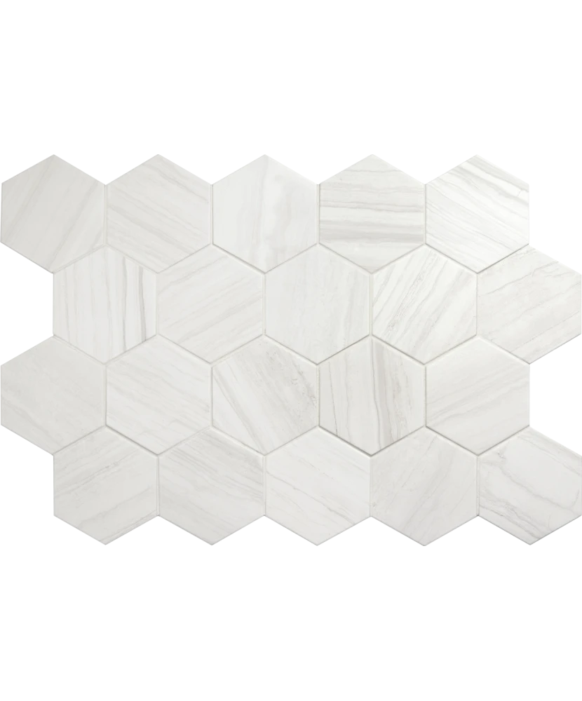 Carrelage Lithos White 11,6x10,1 cm - détail du carreau 2
