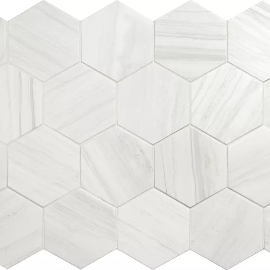 Carrelage Lithos White 11,6x10,1 cm - détail du carreau 2