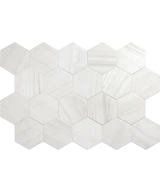 Carrelage Lithos White 11,6x10,1 cm - détail du carreau 2