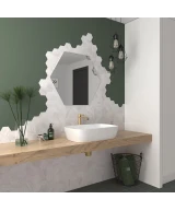 Carrelage Lithos White 11,6x10,1 cm - vue d’ambiance 5