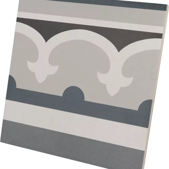 Carrelage Caprice Chatelet Border 20x20 cm - vue latérale du carreau
