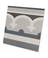 Carrelage Caprice Chatelet Border 20x20 cm - vue latérale du carreau