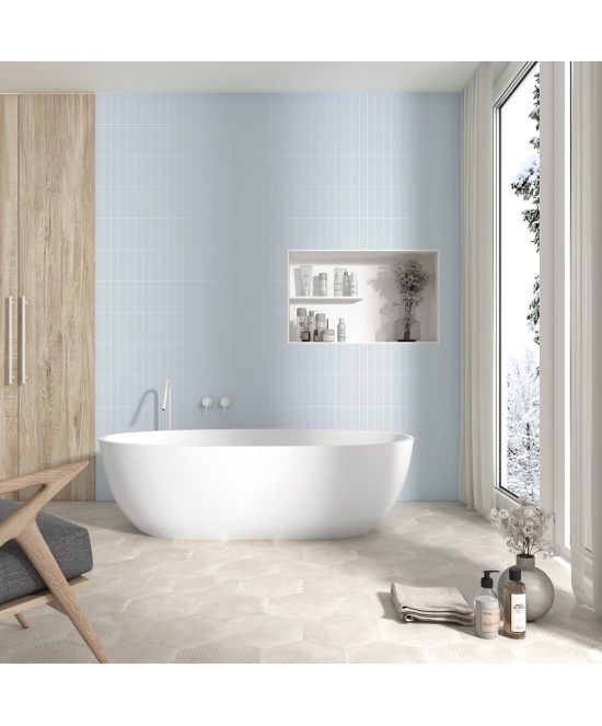 Costa Nova Baby Blue Matt 5x20 cm - carrelage NAIS - image 3