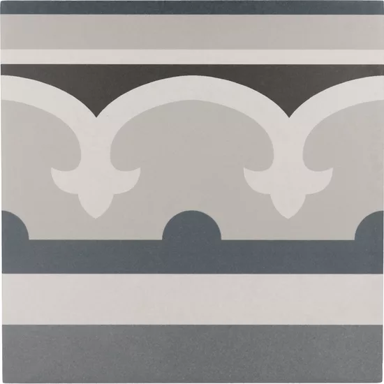 Carrelage Caprice Chatelet Border 20x20 cm - vue de face du carreau