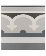 Carrelage Caprice Chatelet Border 20x20 cm - vue de face du carreau