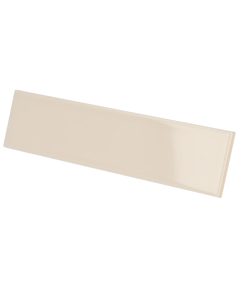 Carrelage Costa Nova Beige Pale 5x20 cm - vue latérale du carreau