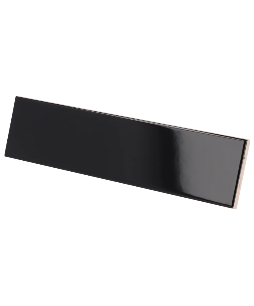 Carrelage Costa Nova Black 5x20 cm - vue latérale du carreau