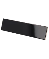 Carrelage Costa Nova Black 5x20 cm - vue latérale du carreau