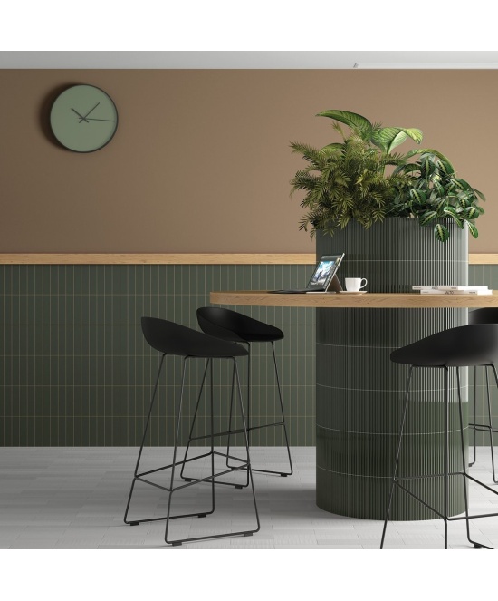 Costa Nova Laurel Green Matt 5x20 cm - carrelage NAIS - image 3