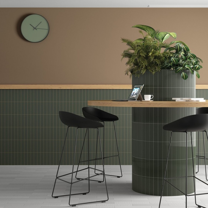 Costa Nova Laurel Green Matt 5x20 cm - carrelage NAIS - image 3