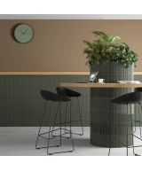 Carrelage Costa Nova Laurel Green Mat 5x20 cm - vue d’ambiance