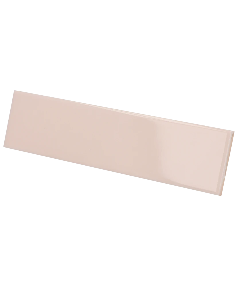 Carrelage Costa Nova Pink Stony 5x20 cm - vue latérale du carreau