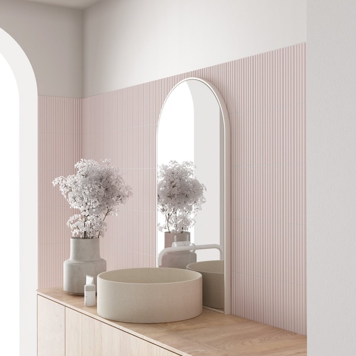 Costa Nova Pink Stony Matt 5x20 cm - carrelage NAIS - image 4