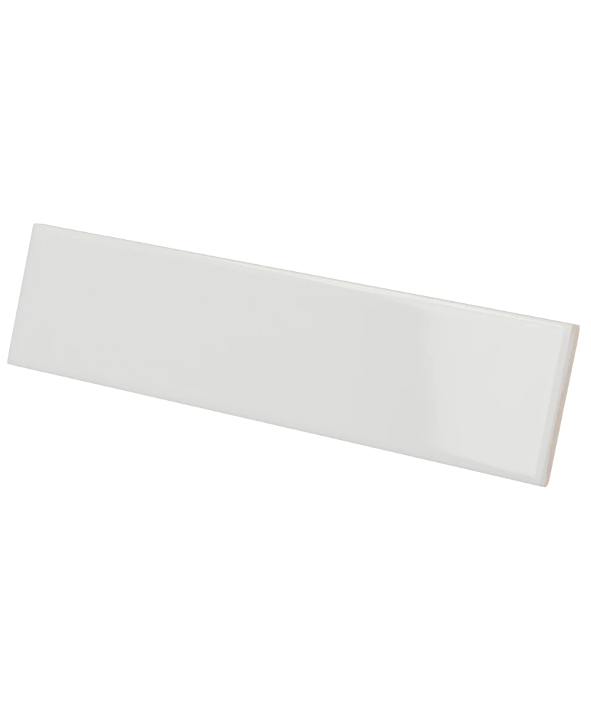 Carrelage Costa Nova White 5x20 cm - vue latérale du carreau