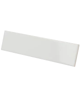 Carrelage Costa Nova White 5x20 cm - vue latérale du carreau