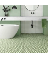 Carrelage Costa Nova White 5x20 cm - vue d’ambiance 2